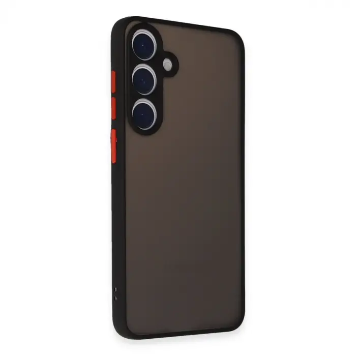 Samsung Galaxy S24 Kılıf Montreal Silikon Kapak - Siyah