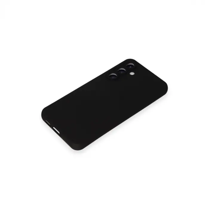 Samsung Galaxy S24 Kılıf Nano İçi Kadife Silikon - Siyah
