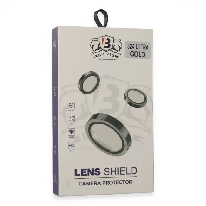 Samsung Galaxy S24 Ultra Bilvis Titan Kamera Lens - Gold