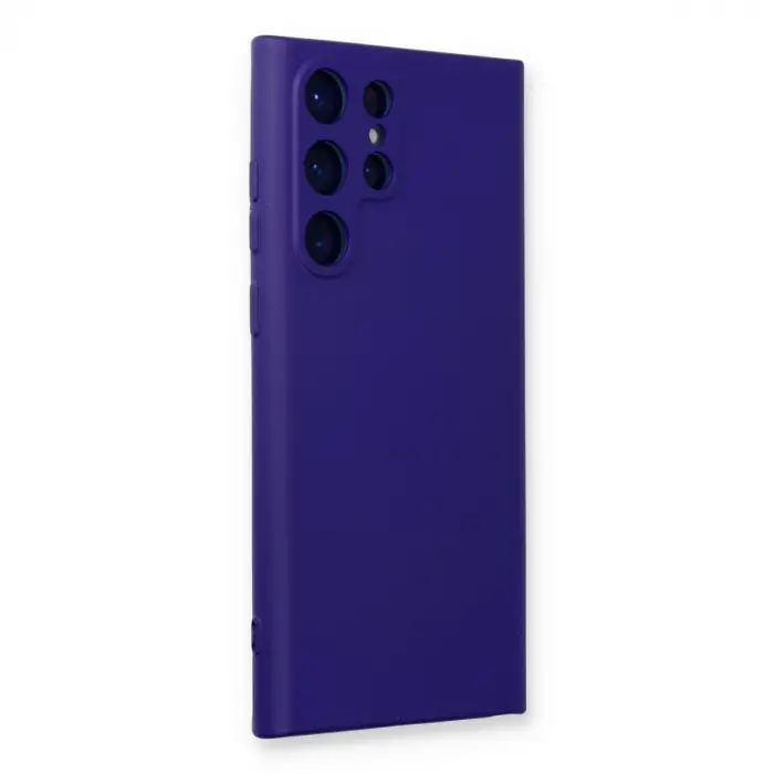 Samsung Galaxy S24 Ultra Kılıf Nano İçi Kadife Silikon - Mor