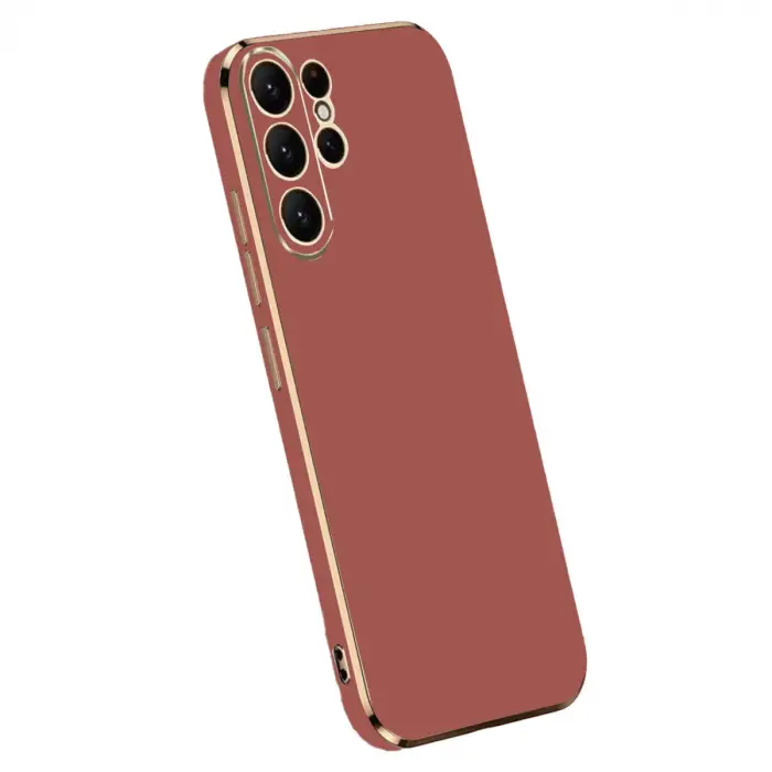 Samsung Galaxy S24 Ultra Kılıf Volet Silikon - Kırmızı