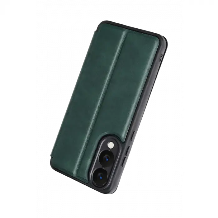 Samsung Galaxy S25 Edge Flip Cover - Koyu Yeşil