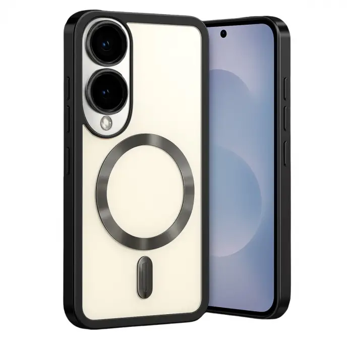 Samsung Galaxy S25 Edge Kross Magneticsafe Kapak - Siyah