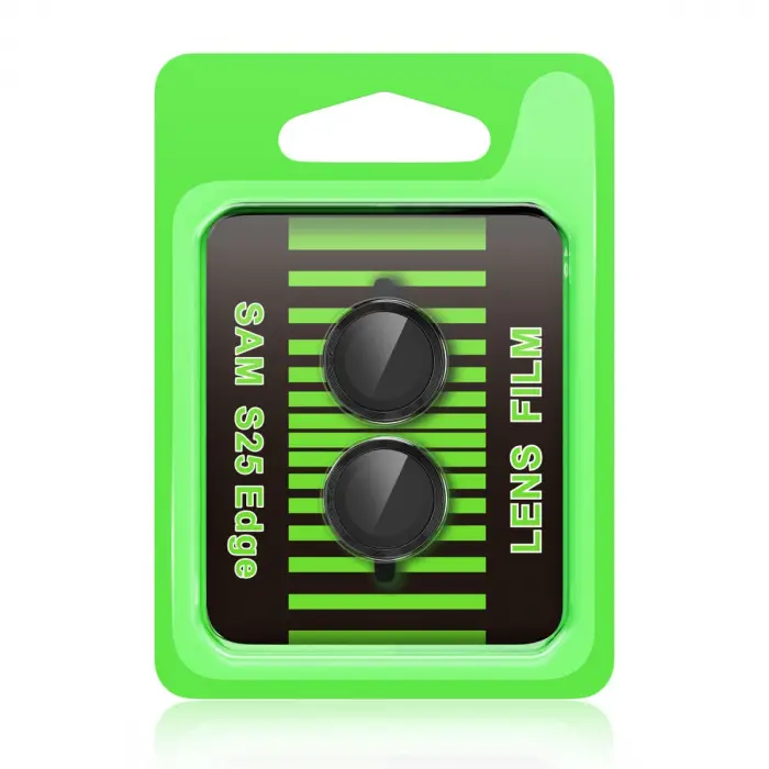 Samsung Galaxy S25 Edge Raze Metal Kamera Lens - Siyah