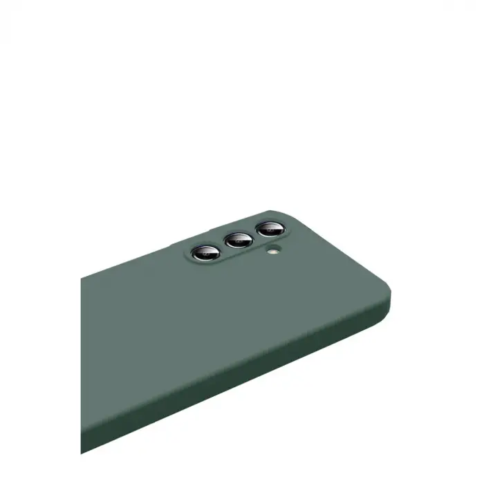 Samsung Galaxy S25 Fe First Silikon - Koyu Yeşil
