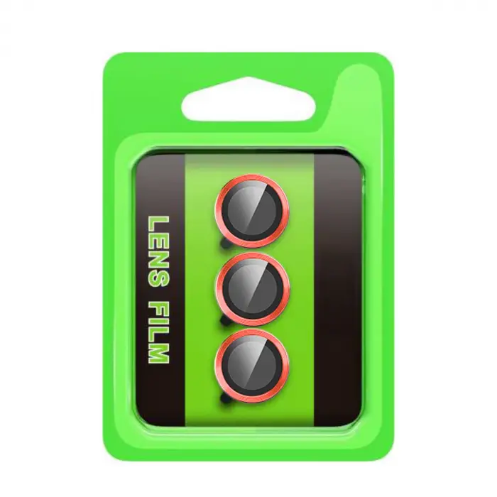 Samsung Galaxy S25 Fe Raze Metal Kamera Lens - Kırmızı