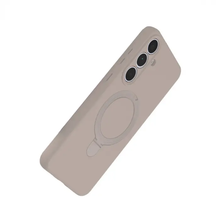 Samsung Galaxy S25 Fe Regal Magsafe Standlı Kapak - Çöl Titanyum