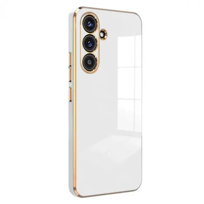 Samsung Galaxy S25 Fe Volet Silikon - Beyaz