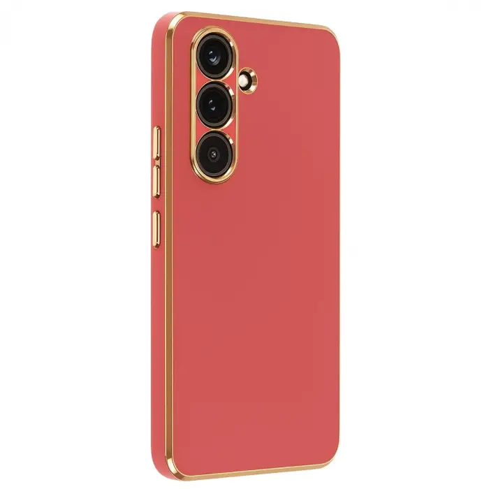 Samsung Galaxy S25 Fe Volet Silikon - Kırmızı