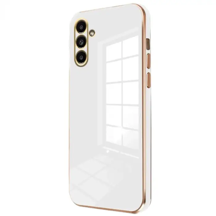 Samsung Galaxy S25 Plus Kılıf Volet Silikon - Beyaz