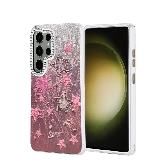 Samsung Galaxy S25 Ultra Kılıf Blade Aynalı Desenli Kapak - Desen 7