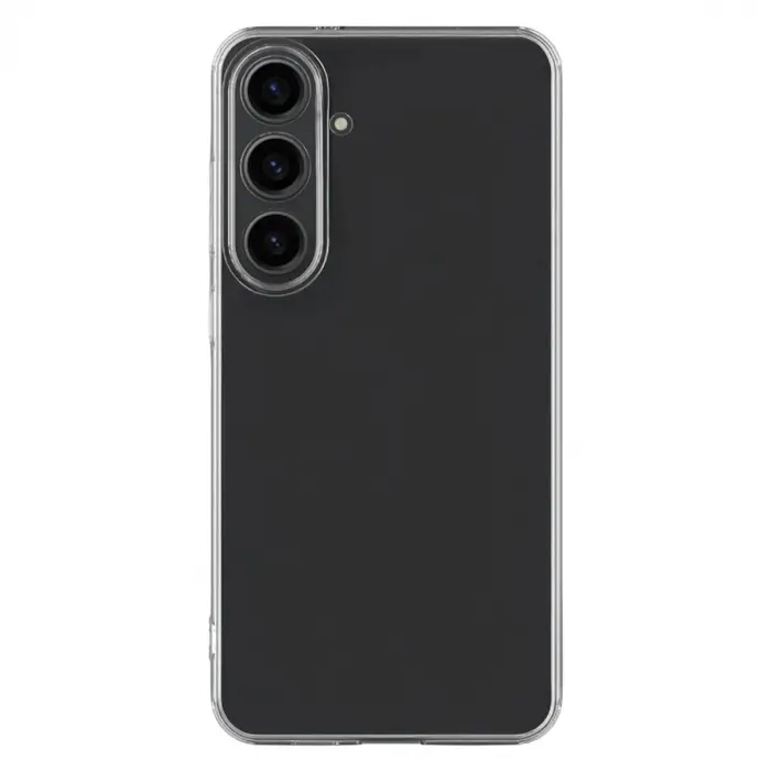 Samsung Galaxy S26 Lüx Şeffaf Silikon - Şeffaf