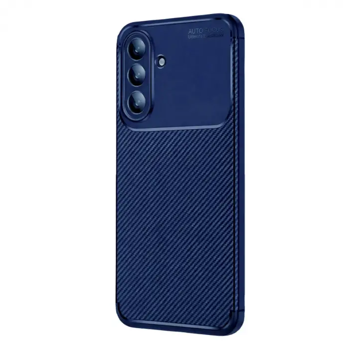 Samsung Galaxy S26 Plus Auto Focus Karbon Kapak - Lacivert