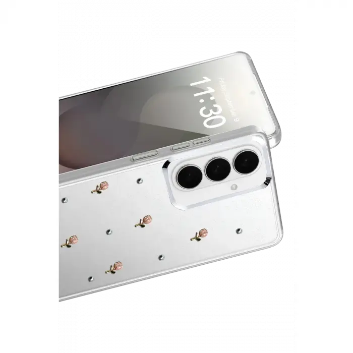 Samsung Galaxy S26 Plus Fiyonk Desenli Kapak - Desen 6