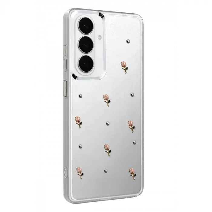 Samsung Galaxy S26 Plus Fiyonk Desenli Kapak - Desen 6