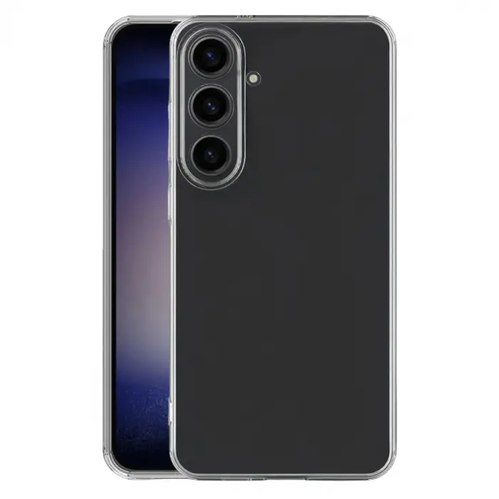 Samsung Galaxy S26 Plus Lüx Şeffaf Silikon - Şeffaf