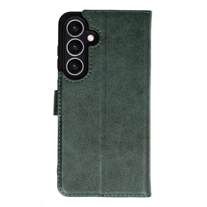 Samsung Galaxy S26 Plus Trend S Plus Kapaklı Kılıf - Yeşil