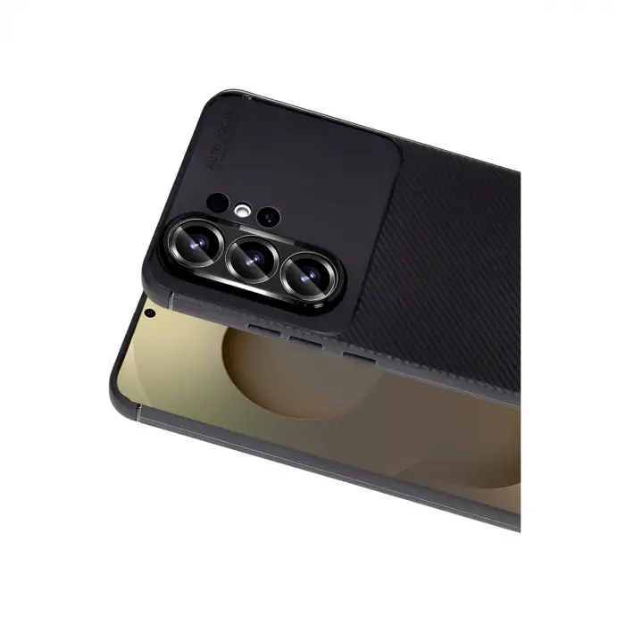 Samsung Galaxy S26 Ultra Auto Focus Karbon Kapak - Siyah