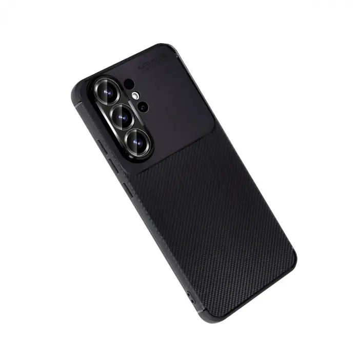 Samsung Galaxy S26 Ultra Auto Focus Karbon Kapak - Siyah