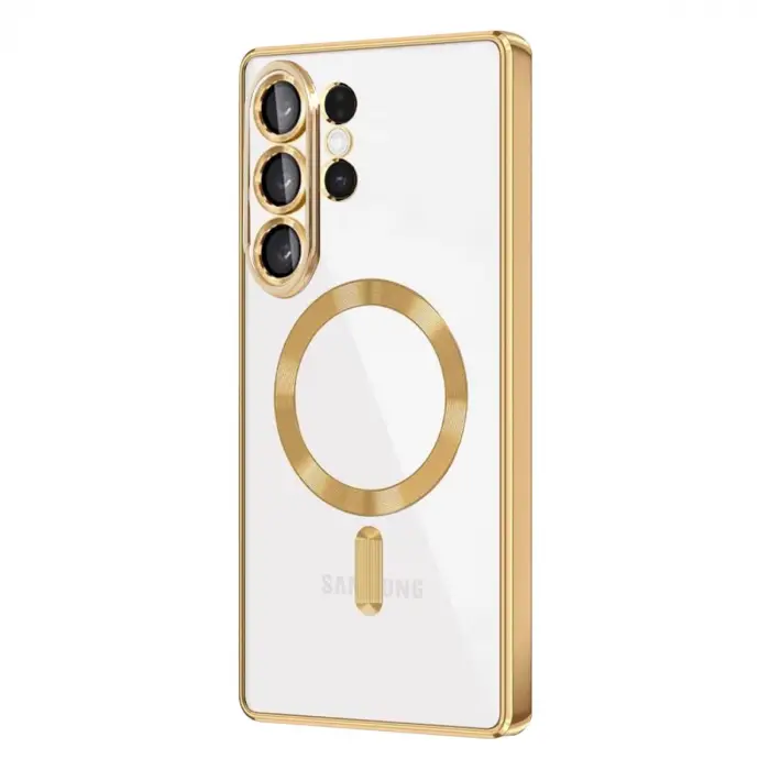 Samsung Galaxy S26 Ultra Kross Magneticsafe Kapak - Gold