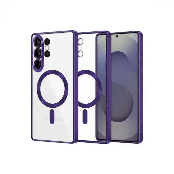 Samsung Galaxy S26 Ultra Kross Magneticsafe Kapak - Mor