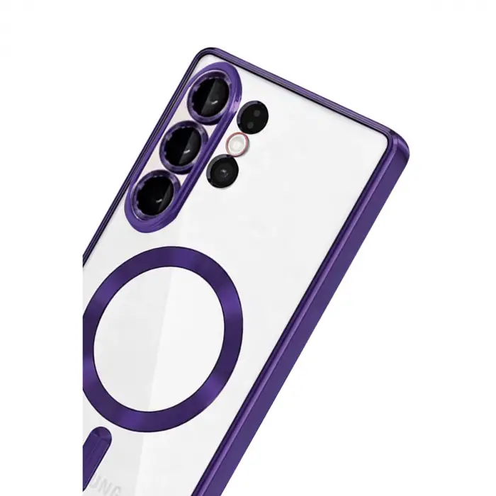 Samsung Galaxy S26 Ultra Kross Magneticsafe Kapak - Mor