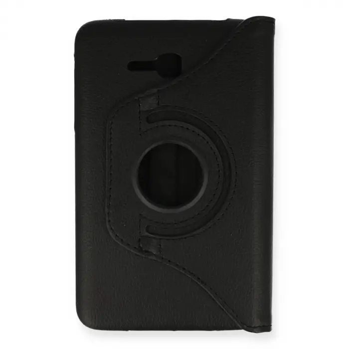 Samsung Galaxy T110 / T113 Tab 3 Lite 7 Kılıf 360 Tablet Deri Kılıf - Siyah