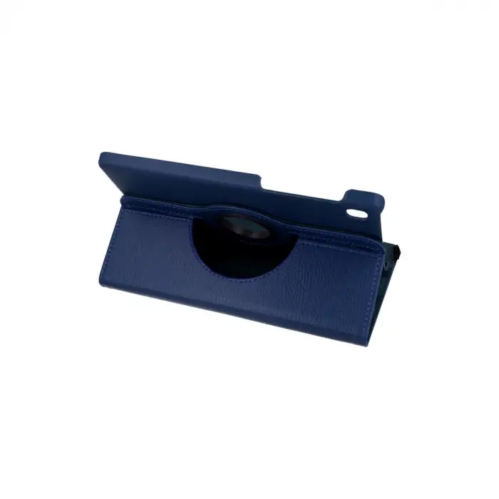 Samsung Galaxy T220 Tab A7 Lite 8.7 Kılıf 360 Tablet Deri Kılıf - Lacivert