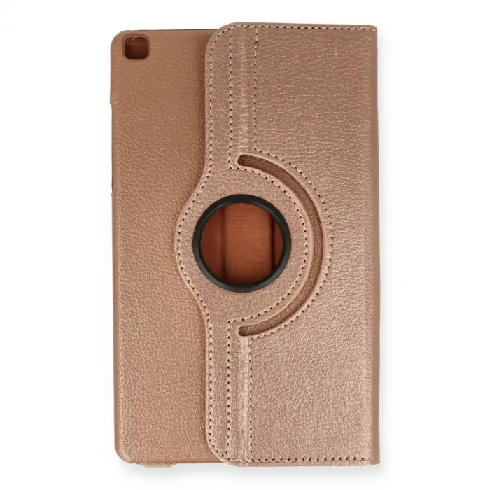 Samsung Galaxy T290 Tab A 8 Kılıf 360 Tablet Deri Kılıf - Rose Gold