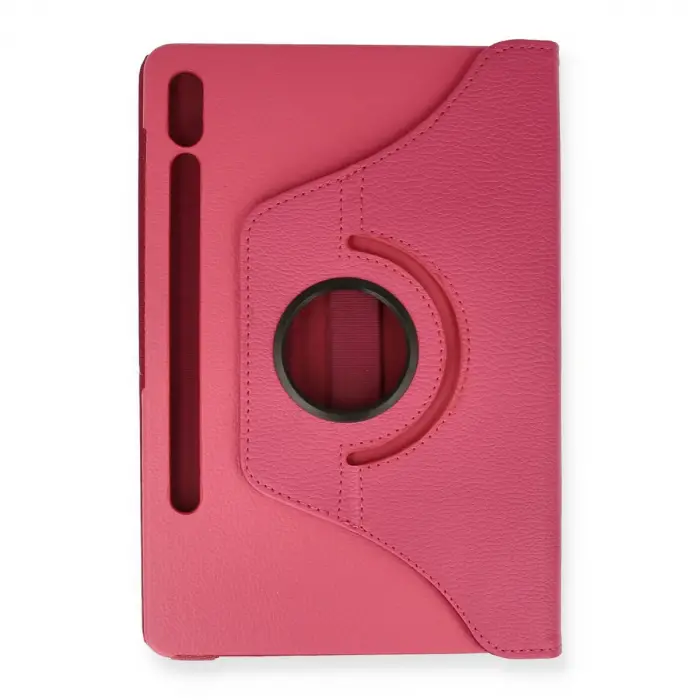 Samsung Galaxy T860 Tab S6 10.5 Kılıf 360 Tablet Deri Kılıf - Pembe