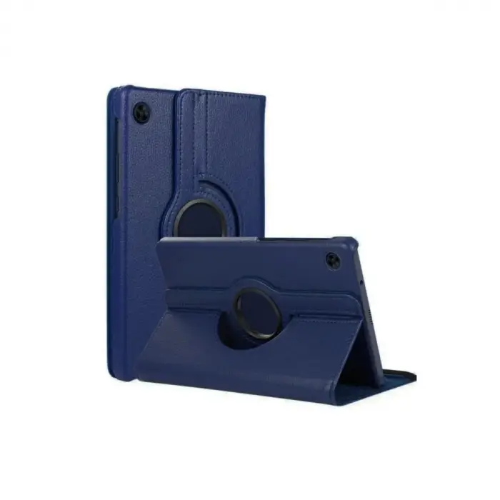 Samsung Galaxy Tab A11 360 Tablet Deri Kılıf - Lacivert