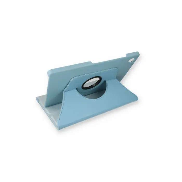 Samsung Galaxy Tab A9 Kılıf 360 Tablet Deri Kılıf - Turkuaz