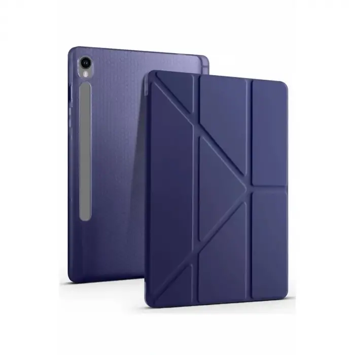 Samsung Galaxy Tab S10 Fe Plus 13.1 Kalemlikli Mars Tablet Kılıfı - Lacivert