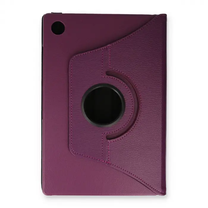 Samsung Galaxy X200 Tab A8 10.5 Kılıf 360 Tablet Deri Kılıf - Mürdüm