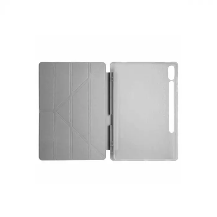 Samsung Galaxy X510 Tab S9 Fe 11 Kılıf Kalemlikli Mars Tablet Kılıfı - Koyu Gri