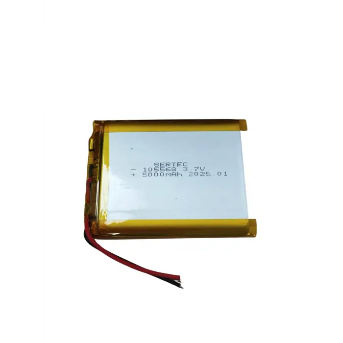 Sertec 105568 3.7v 5000 Mah Li-polymer Pil (devreli/1.5a)
