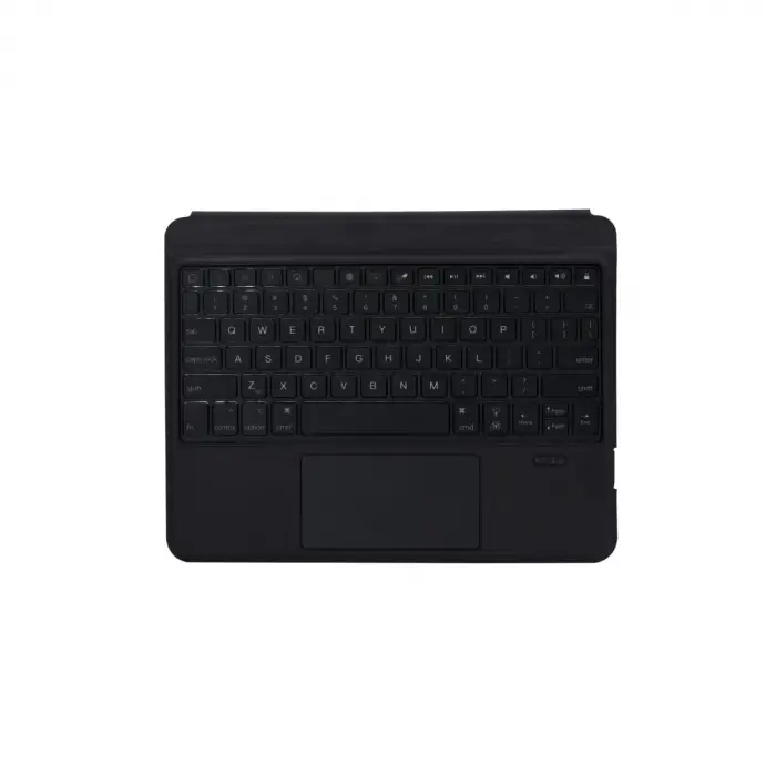 T5207d İpad Pro 11 (2022) Kılıf İnter Ledli Klavyeli Tablet Kılıfı - Siyah