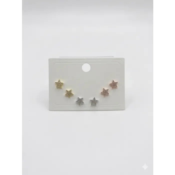 Tatlı Yıldızlar Altılı Küpe