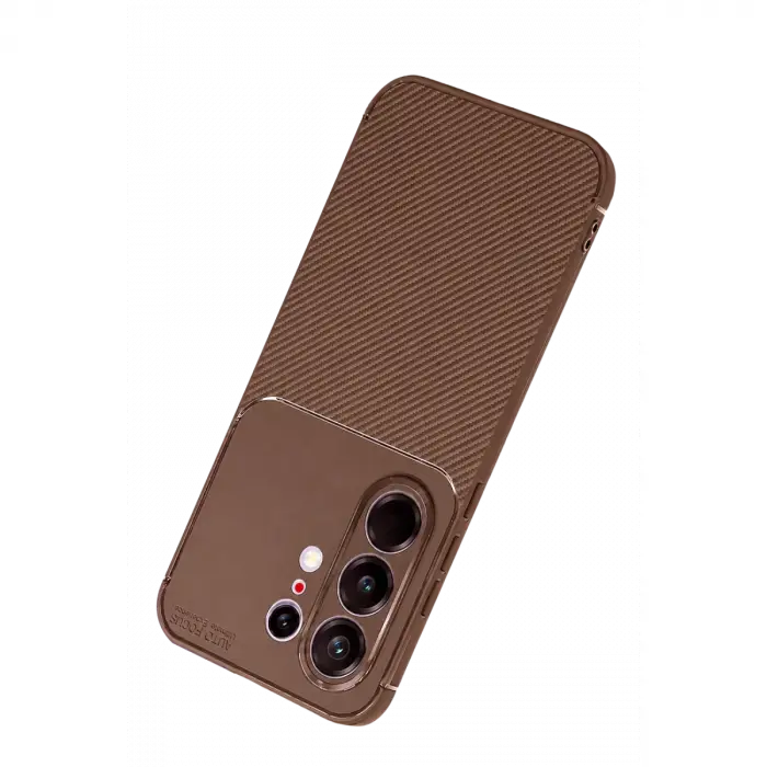 Tecno Camon 50 Pro 5g Auto Focus Karbon Kapak - Kahverengi