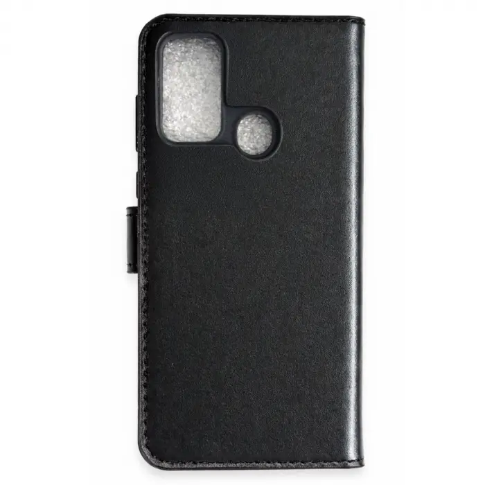 Tecno Spark 7 Trend S Plus Kapaklı Kılıf - Siyah