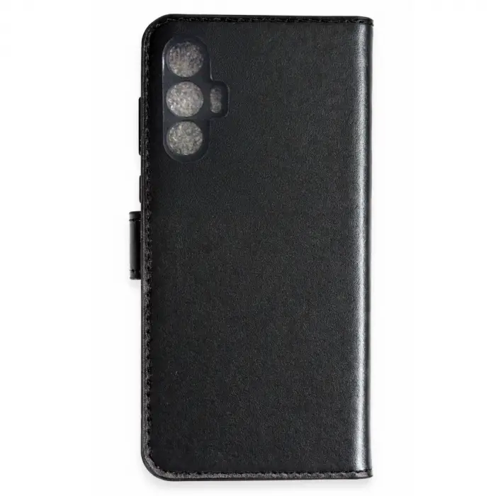 Tecno Spark 8 Pro Trend S Plus Kapaklı Kılıf - Siyah