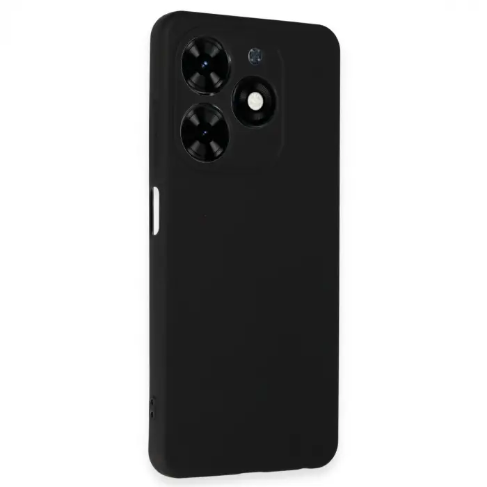 Tecno Spark Go 2024 Kılıf First Silikon - Siyah