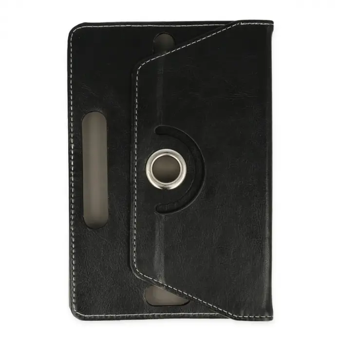 Universal 7 Kılıf 360 Tablet Deri Kılıf - Siyah