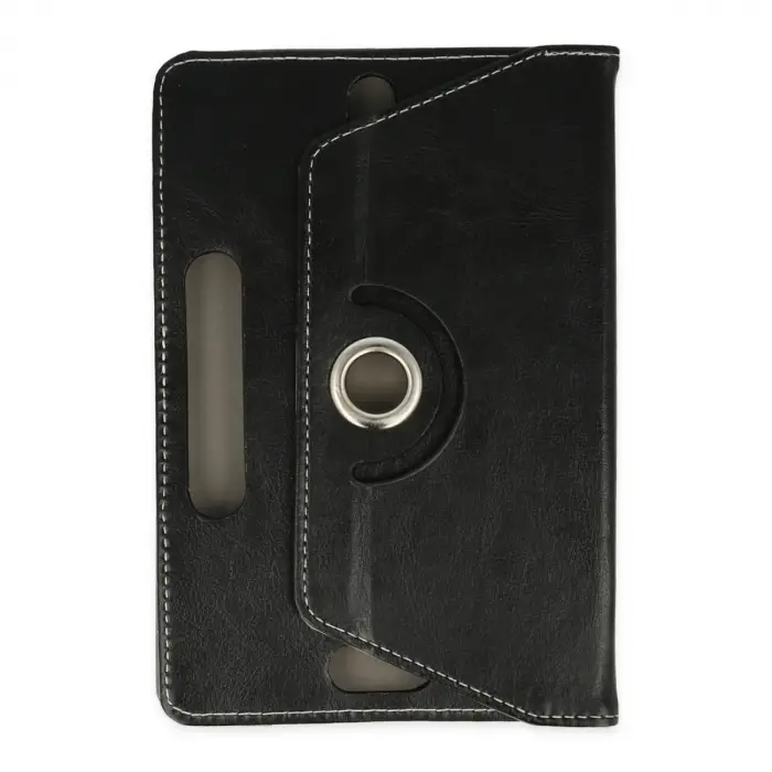 Universal 7 Kılıf 360 Tablet Deri Kılıf - Siyah