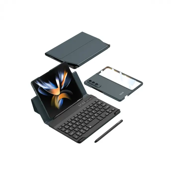 Universal Universal Kılıf Fold Klavye - Koyu Yeşil