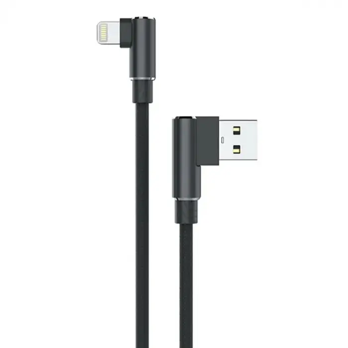 Usb To Lightning 3m 2.4a Kablo - Siyah