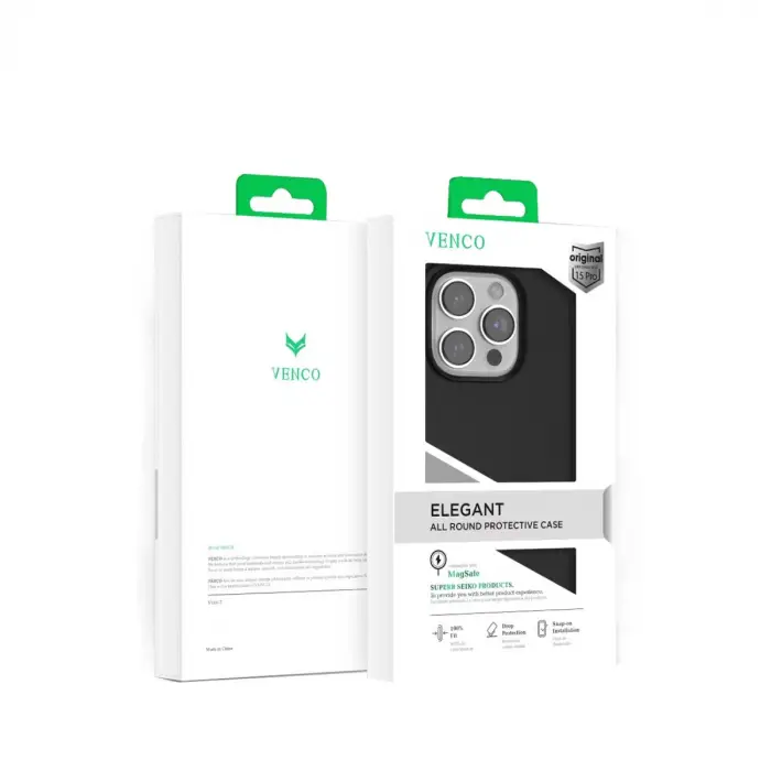 Venco Apple İphone 15 Pro Max Home Magsafe Kapak - Turuncu