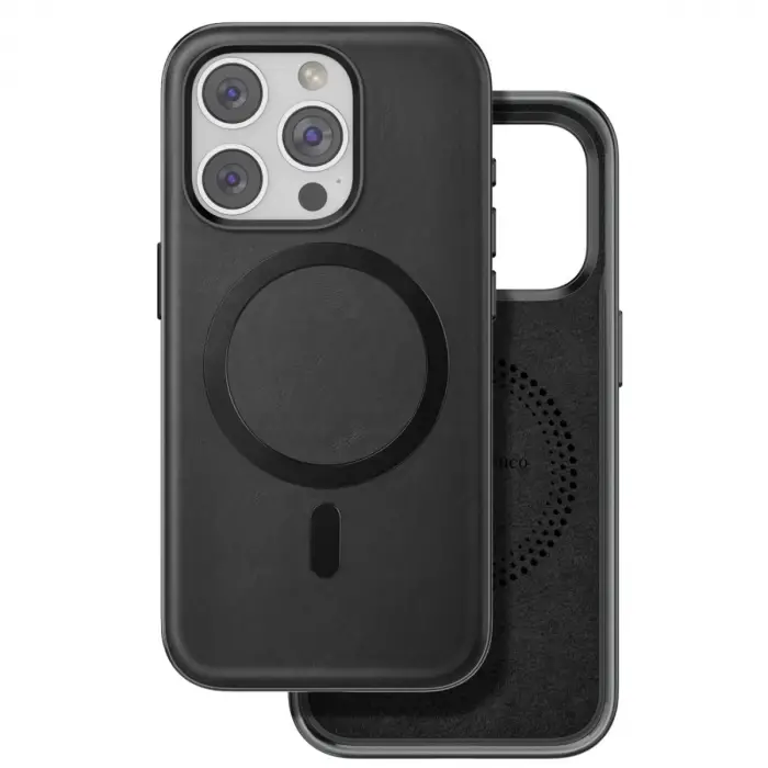 Venco İphone 15 Pro Max Puskas Magsafe Kapak - Siyah