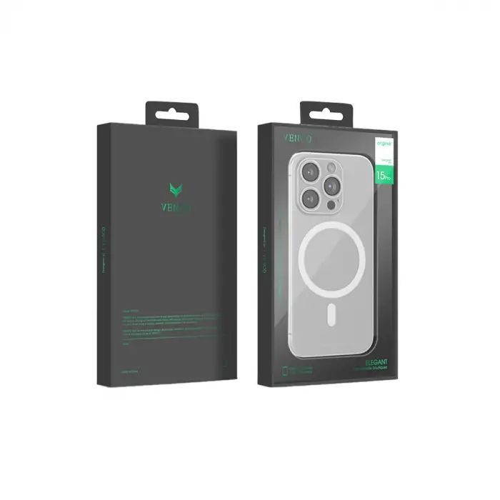 Venco İphone 16 Pro Max Sense Magsafe Kapak - Şeffaf