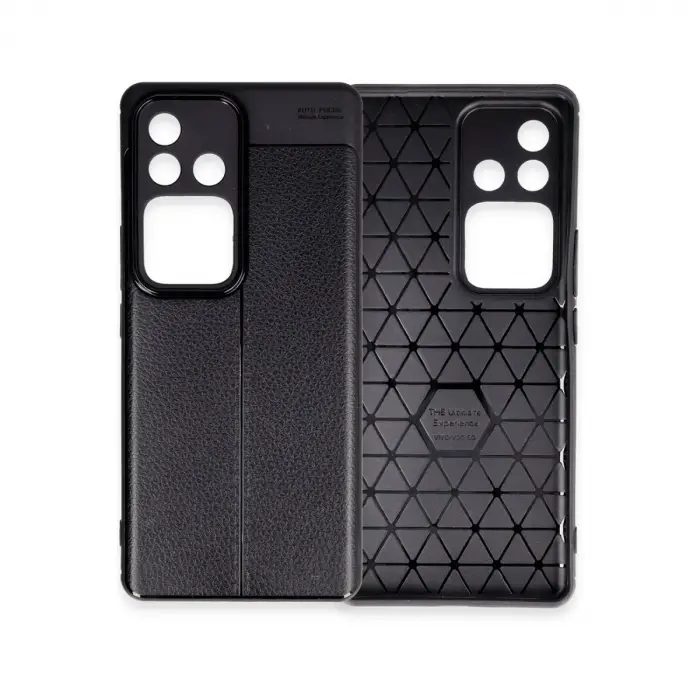 Vivo V30 5g Kılıf Auto Focus Kapak - Siyah